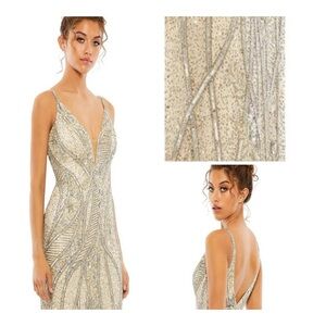 MacDuggal Hand Beaded Dress (MRSP$798)
